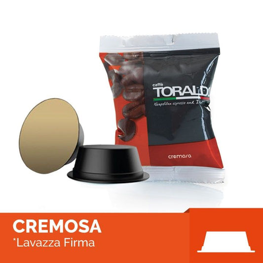 TORALDO 100 CAPSULE COMPATIBILI LAVAZZA FIRMA* - Miscela Cremosa